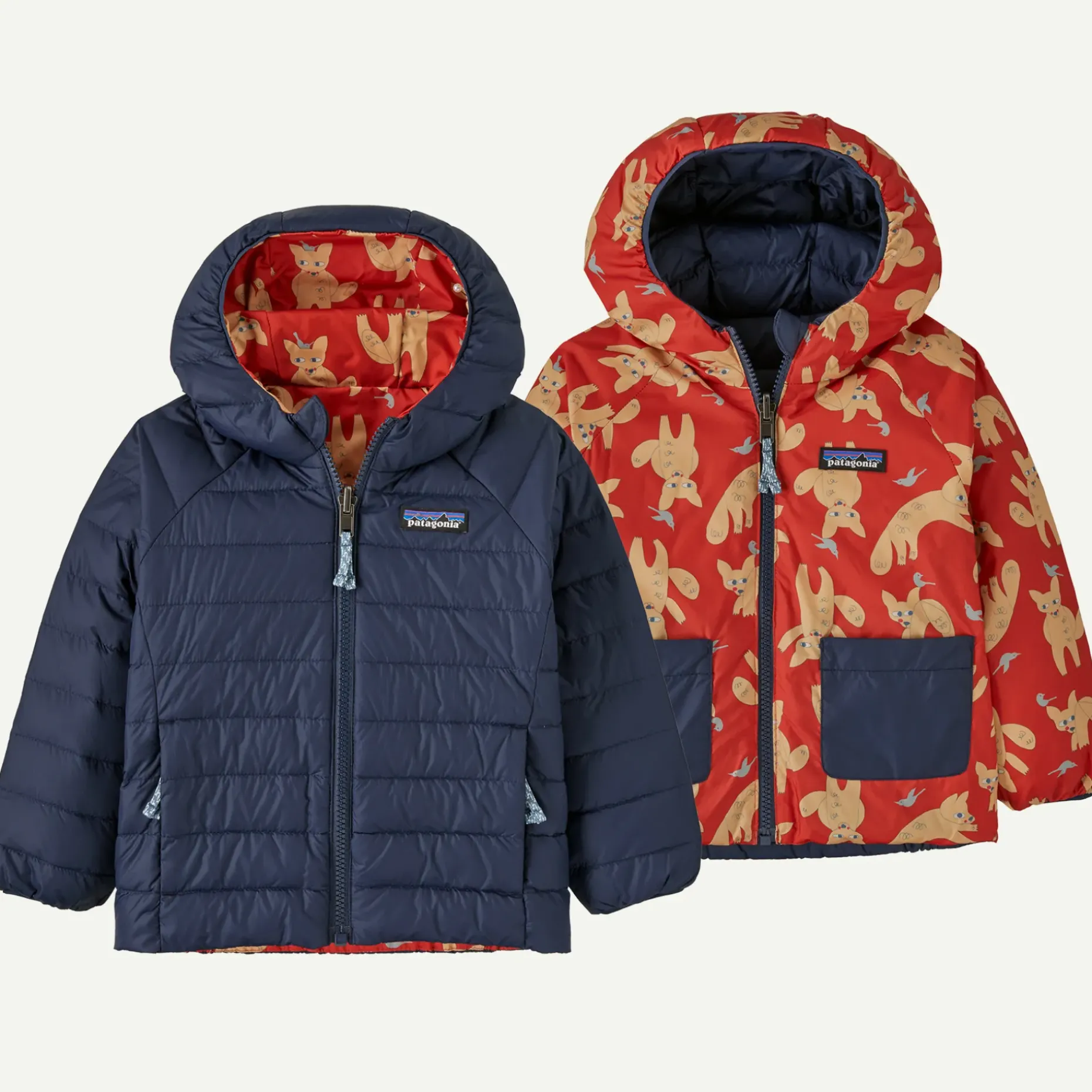 Baby Reversible Down Sweater™ Hoody