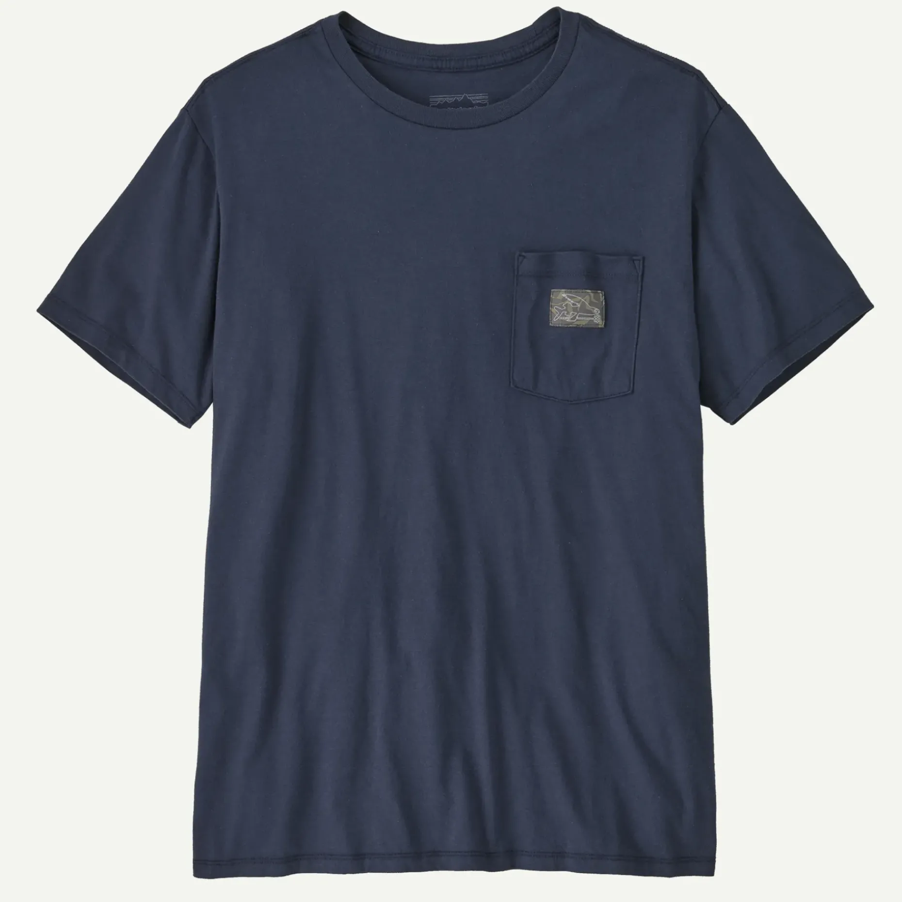 Flying Fish Tides Organic Pocket T-Shirt