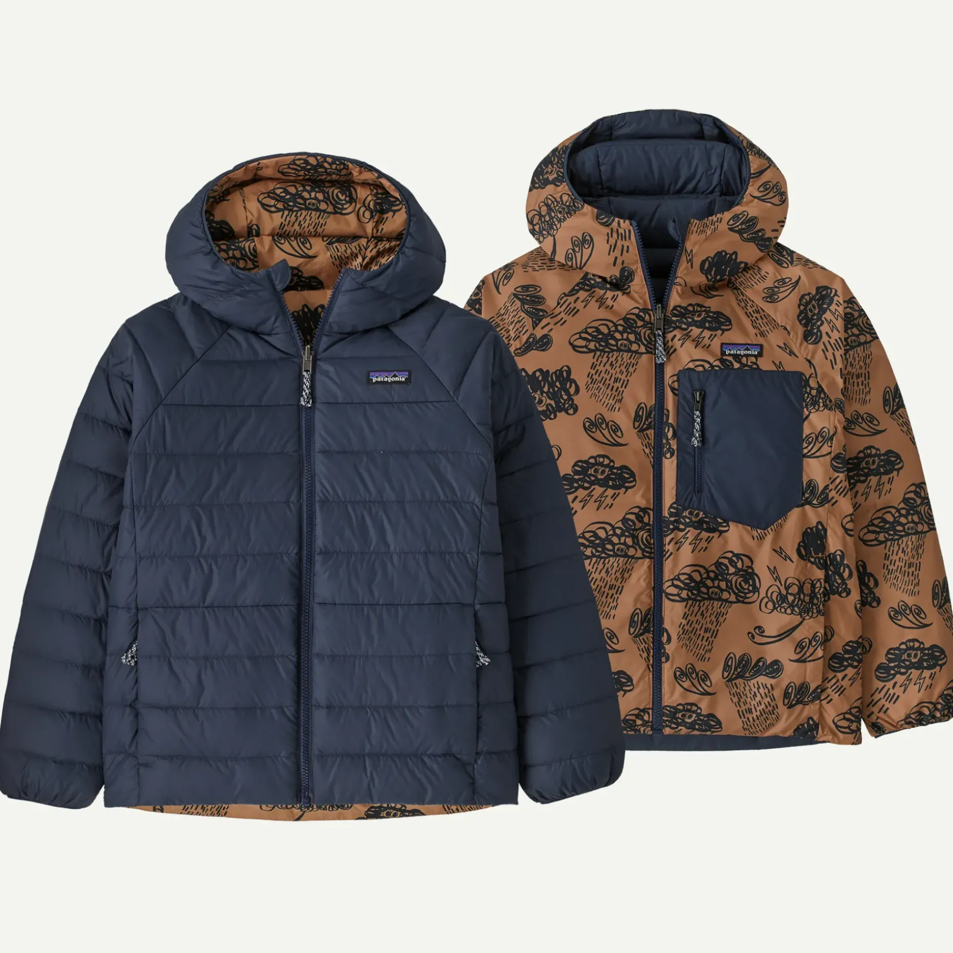 Kids' Reversible Down Sweater™ Hoody