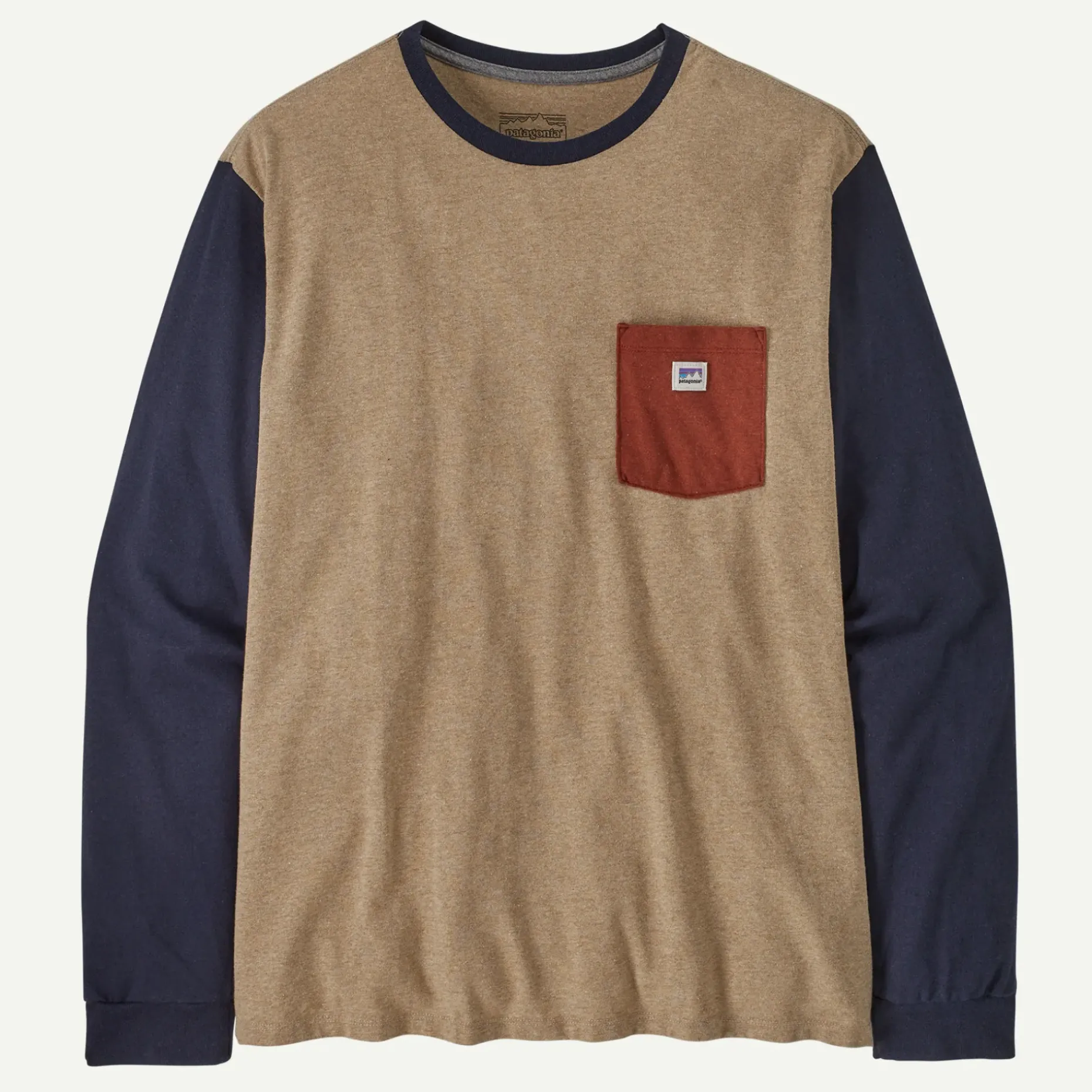 Long-Sleeved Shop Sticker Pocket Responsibili-Tee®