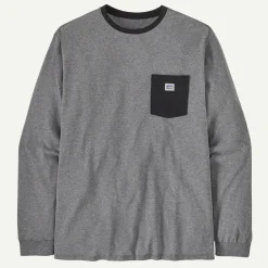 Long-Sleeved Shop Sticker Pocket Responsibili-Tee®