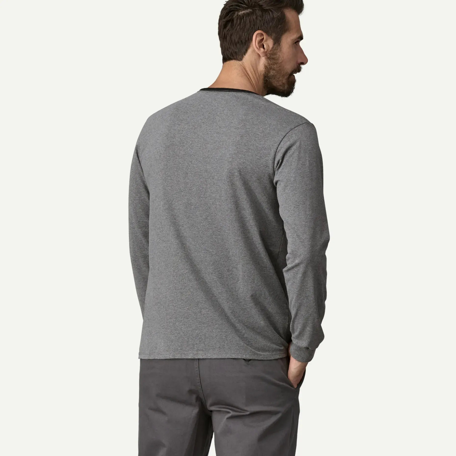 Long-Sleeved Shop Sticker Pocket Responsibili-Tee®
