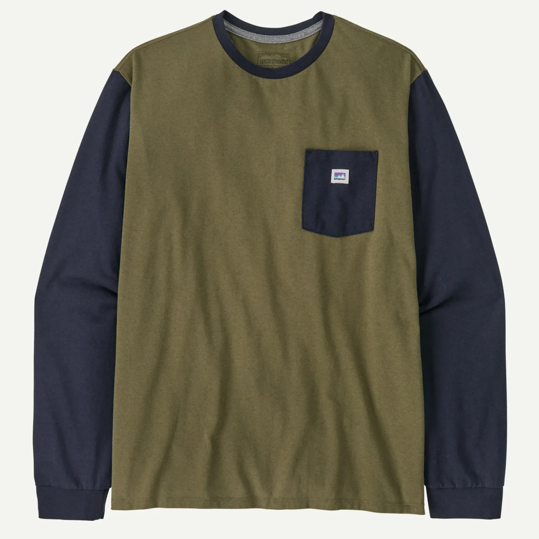 Long-Sleeved Shop Sticker Pocket Responsibili-Tee®