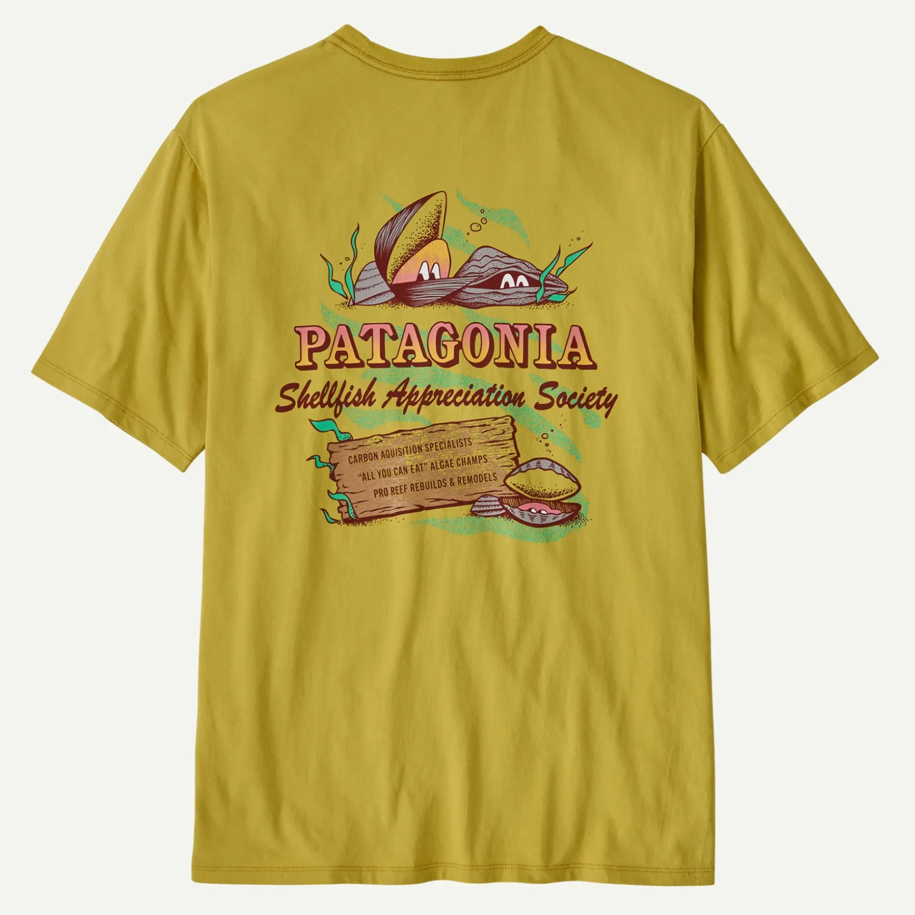 Men's Aquatic Action Organic T-Shirt
