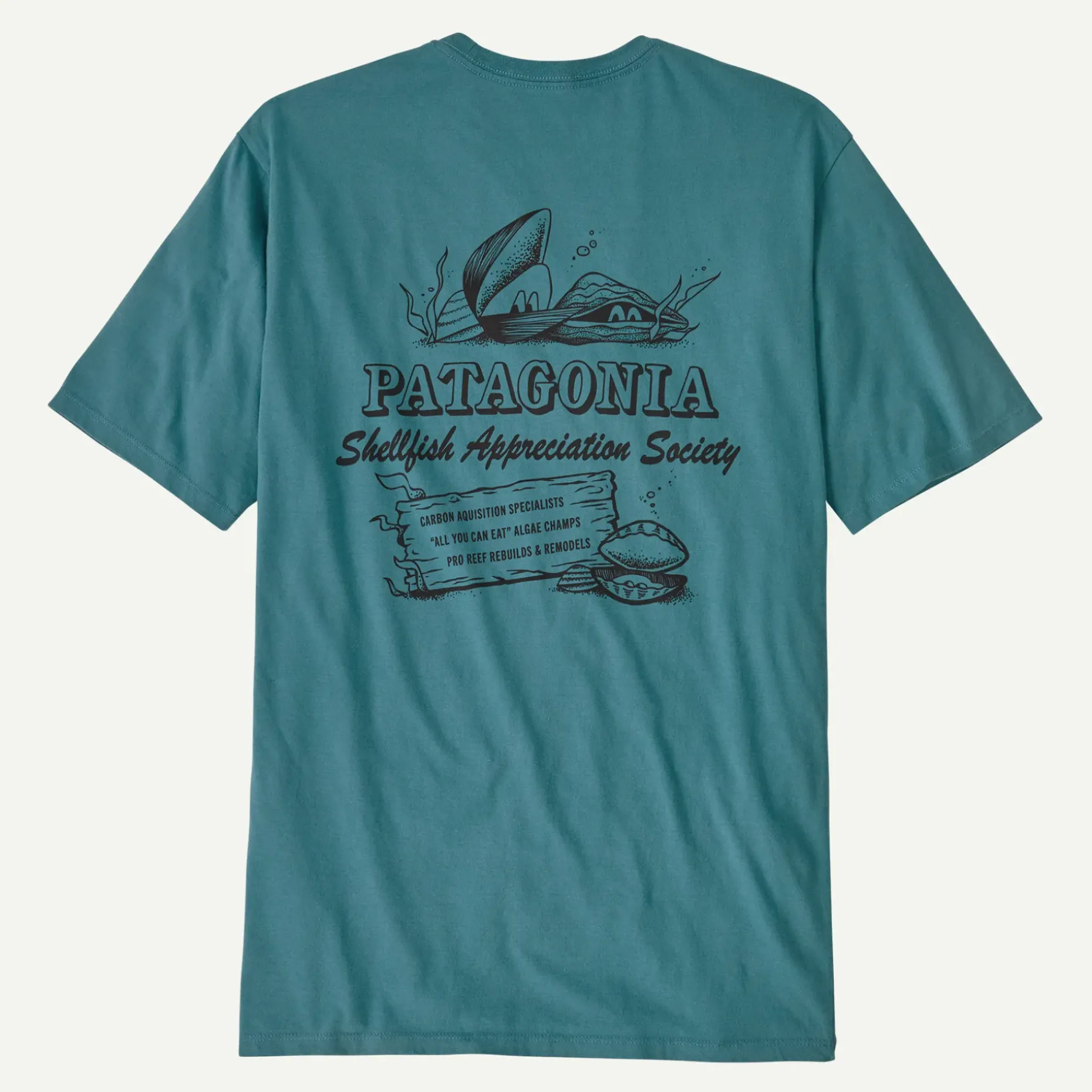 Men's Aquatic Action Organic T-Shirt