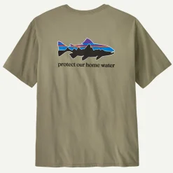 Men's Home Water Trout Organic T-Shirt