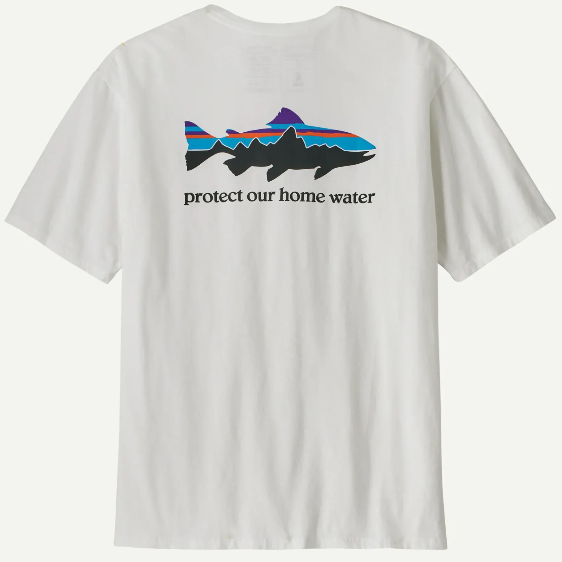 Men's Home Water Trout Organic T-Shirt