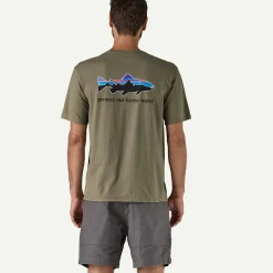 Men's Home Water Trout Organic T-Shirt