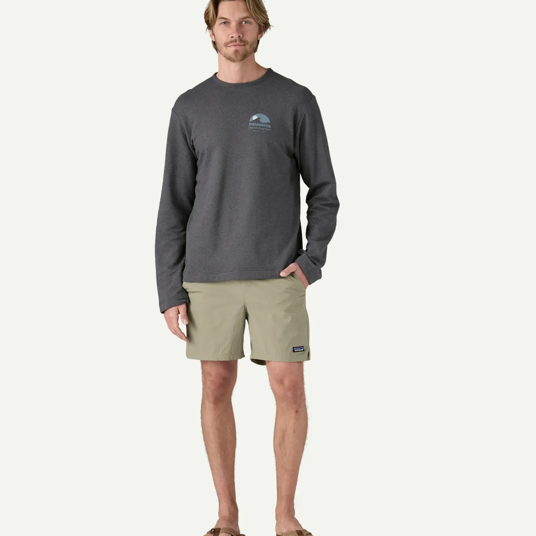 Men's Lightweight Applied Imagination Wildrise Crewneck
