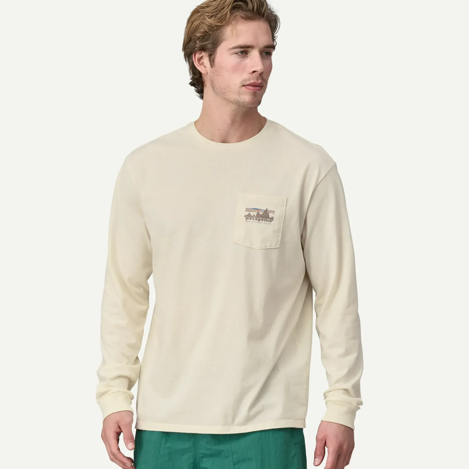 Men's Long-Sleeved '73 Skyline Pocket Responsibili-Tee®