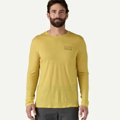 Men's Long-Sleeved Capilene® Cool Merino Blend Graphic Shirt