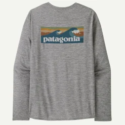 Men's Long-Sleeved Capilene&reg; Cool Daily Graphic Shirt - Waters