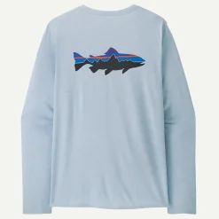 Men's Long-Sleeved Capilene® Cool Daily Graphic Shirt - Waters