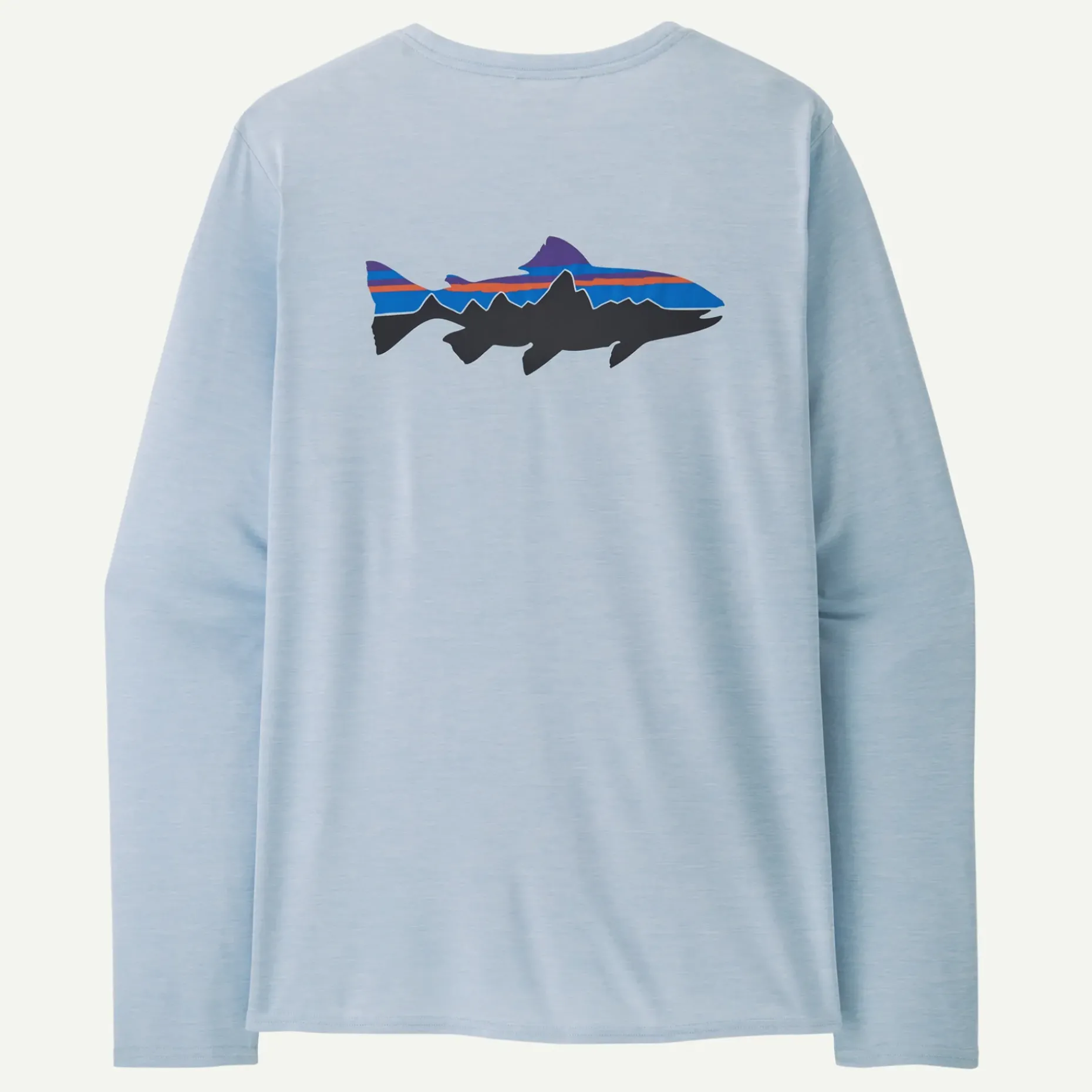 Men's Long-Sleeved Capilene® Cool Daily Graphic Shirt - Waters