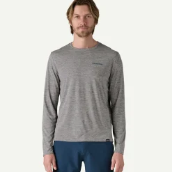 Men's Long-Sleeved Capilene® Cool Daily Graphic Shirt - Waters