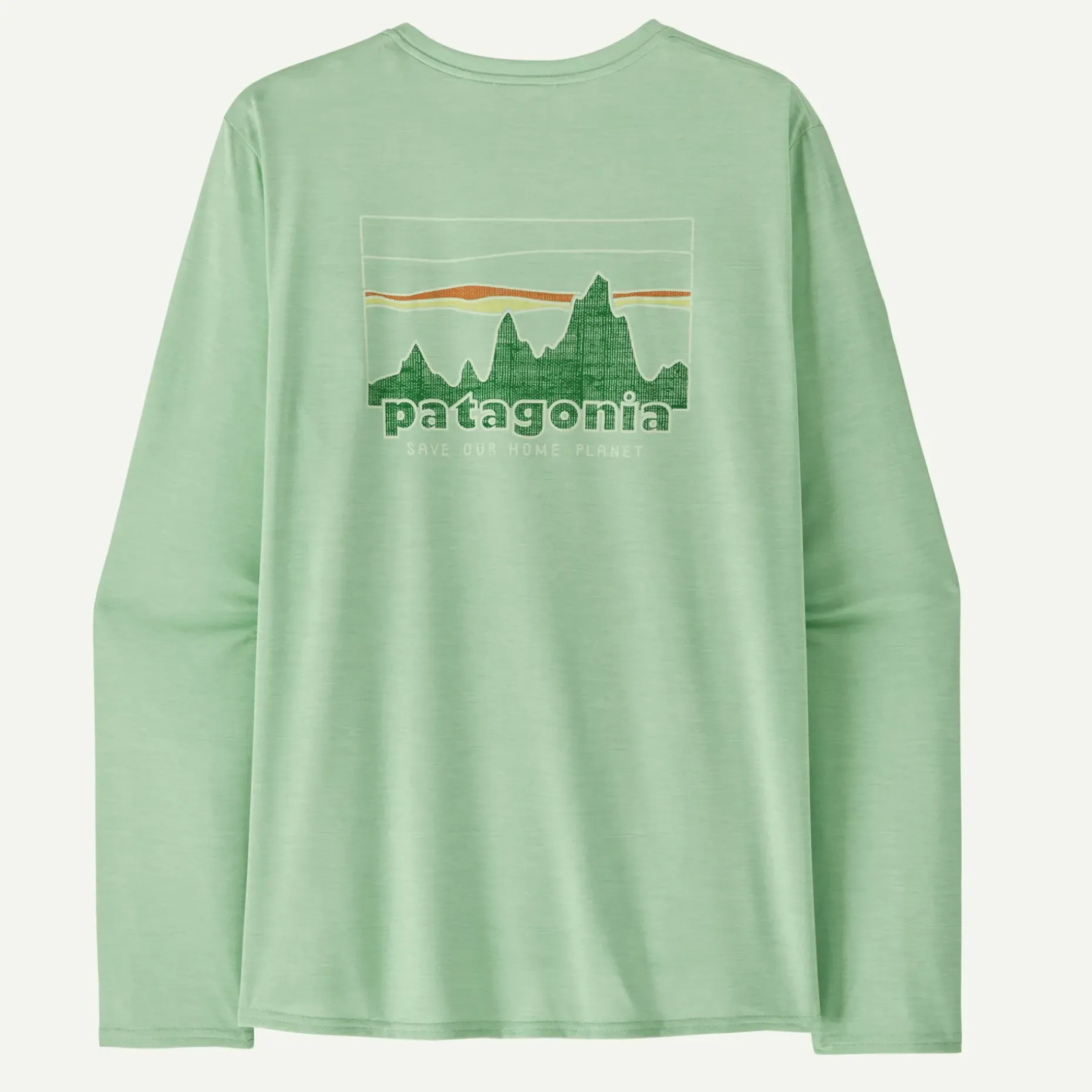 Men's Long-Sleeved Capilene® Cool Daily Graphic Shirt