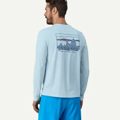 Men's Long-Sleeved Capilene® Cool Daily Graphic Shirt