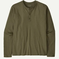 Men's Long-Sleeved Daily Henley