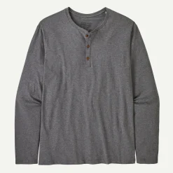 Men's Long-Sleeved Daily Henley