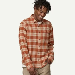 Men's Long-Sleeved Lightweight Fjord Flannel Shirt