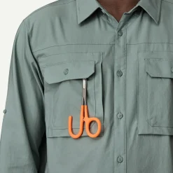 Men's Long-Sleeved Self-Guided Sun Shirt