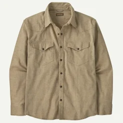 Men's Long-Sleeved Western Snap Shirt