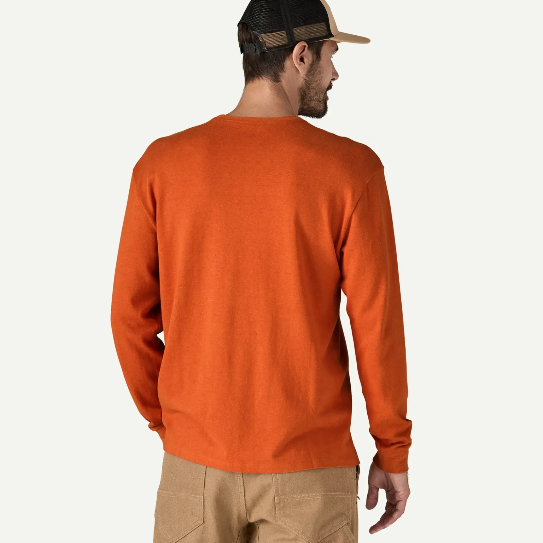 Men's Long-Sleeved Work Pocket T-Shirt