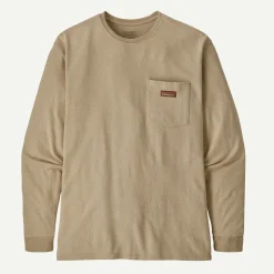 Men's Long-Sleeved Work Pocket T-Shirt
