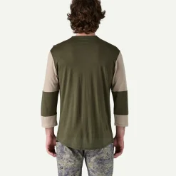 Men's Merino Blend 3/4-Sleeved Bike Jersey