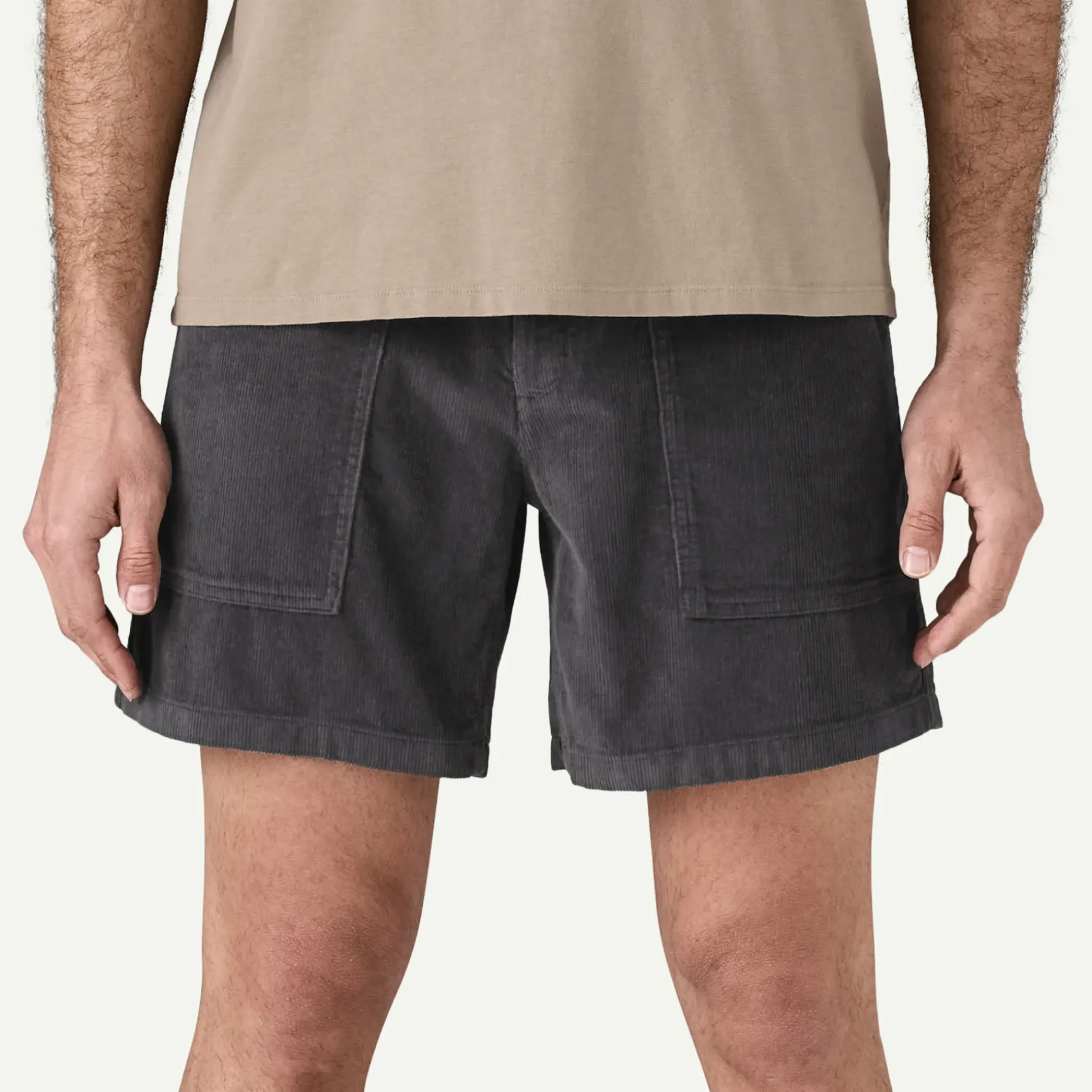 Men's Organic Cotton Cord Utility Shorts - 6"