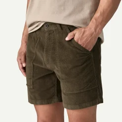 Men's Organic Cotton Cord Utility Shorts - 6"