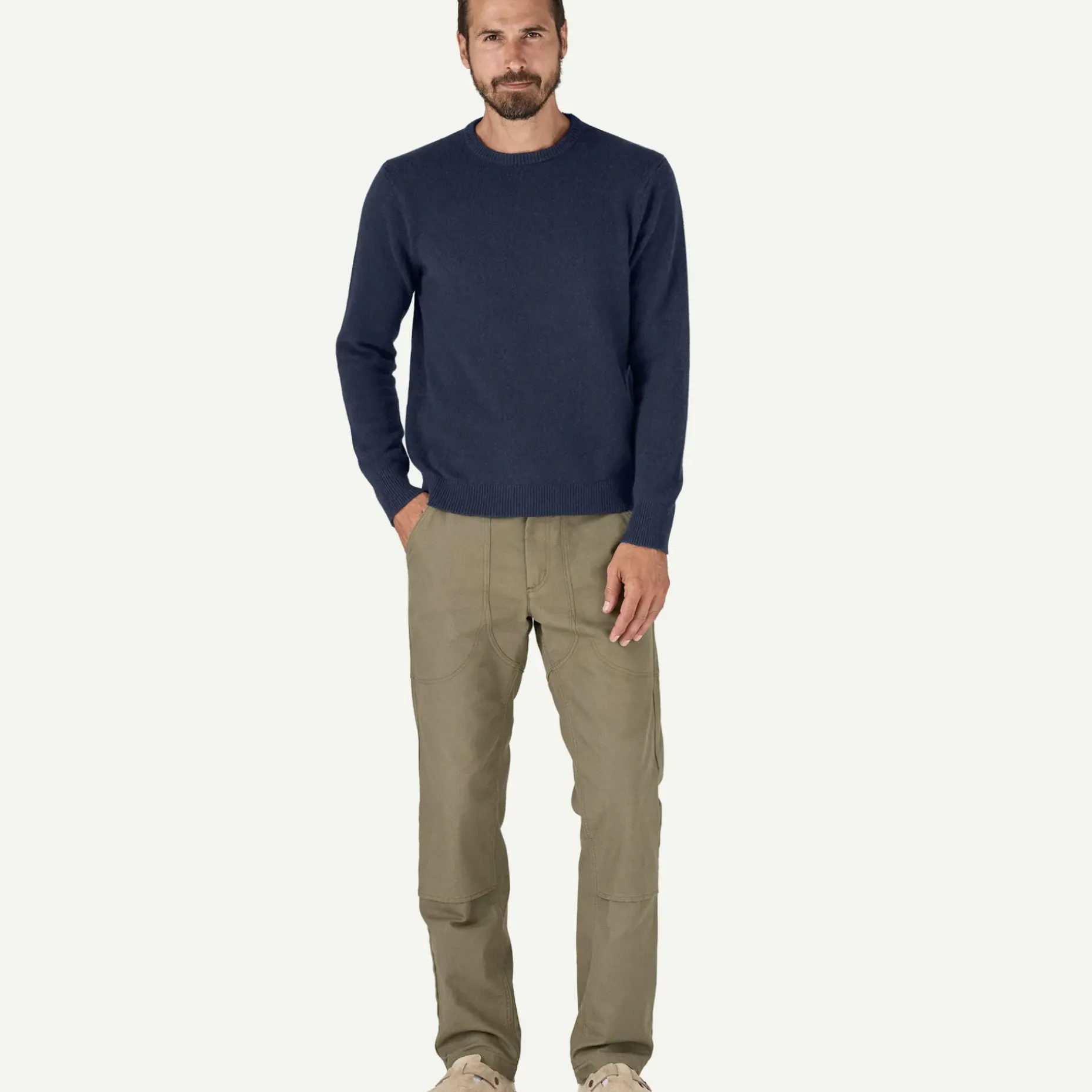 Men's Recycled Cashmere Crewneck Sweater