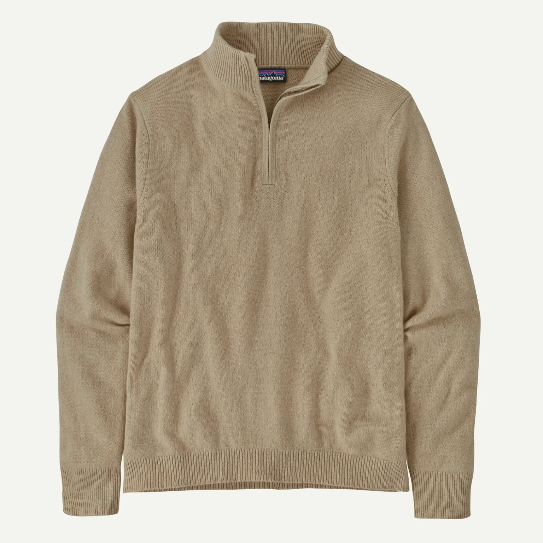 Men's Recycled Cashmere 1/4-Zip Sweater