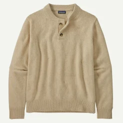 Men's Recycled Wool-Blend Buttoned Sweater