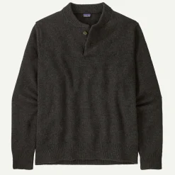 Men's Recycled Wool-Blend Buttoned Sweater