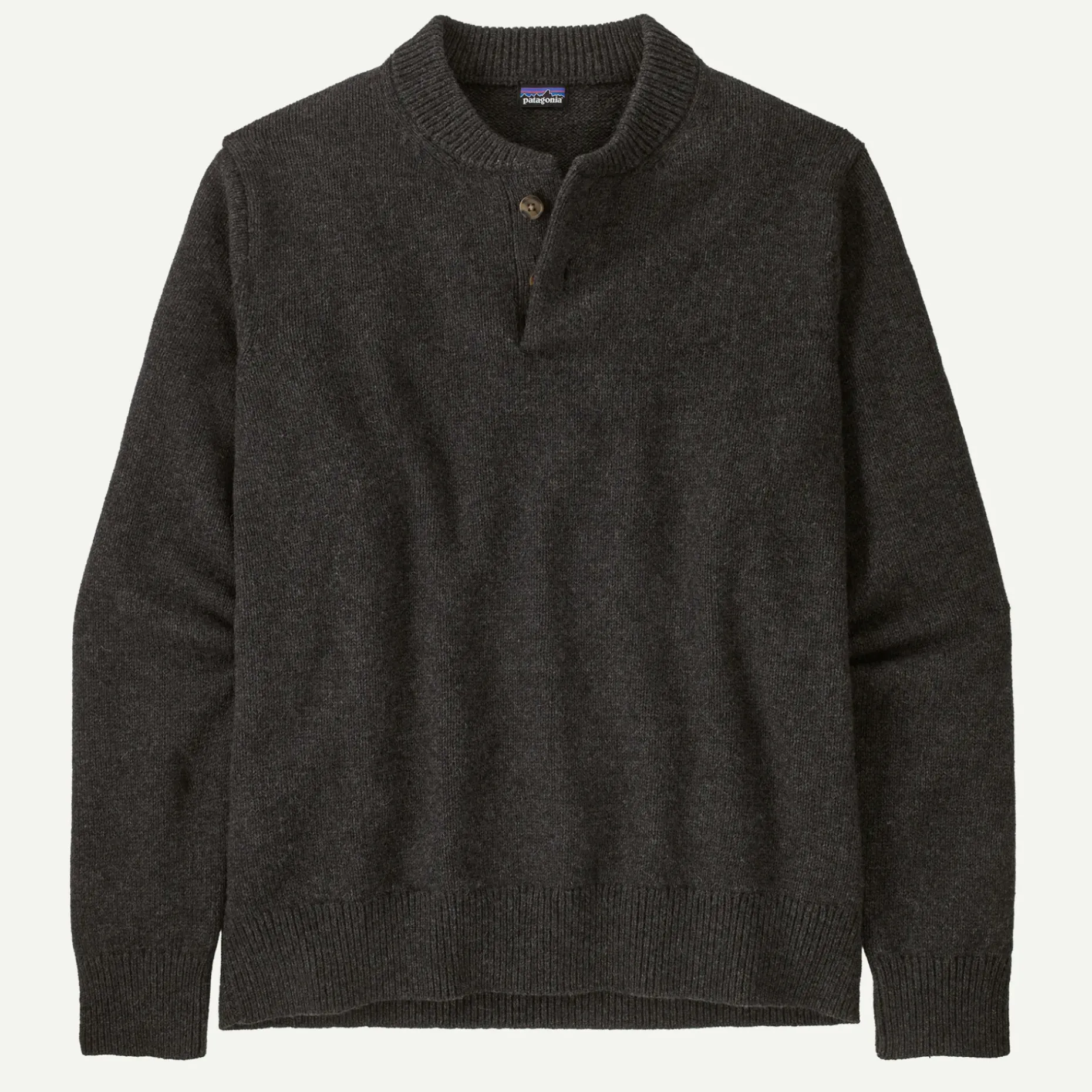 Men's Recycled Wool-Blend Buttoned Sweater