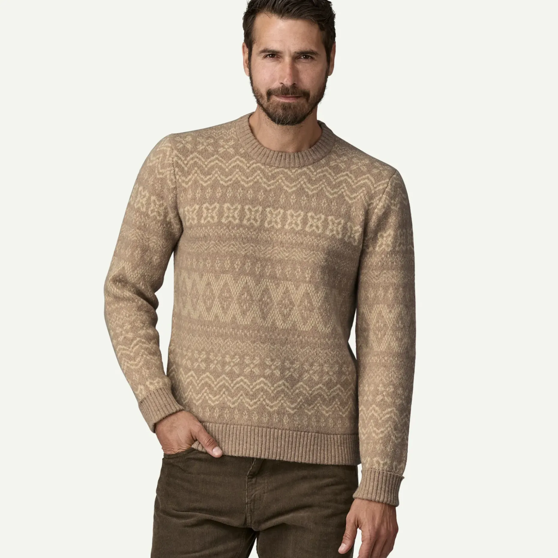 Men's Recycled Wool-Blend Sweater
