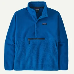 Men's Retro Pile Half-Snap Fleece Pullover