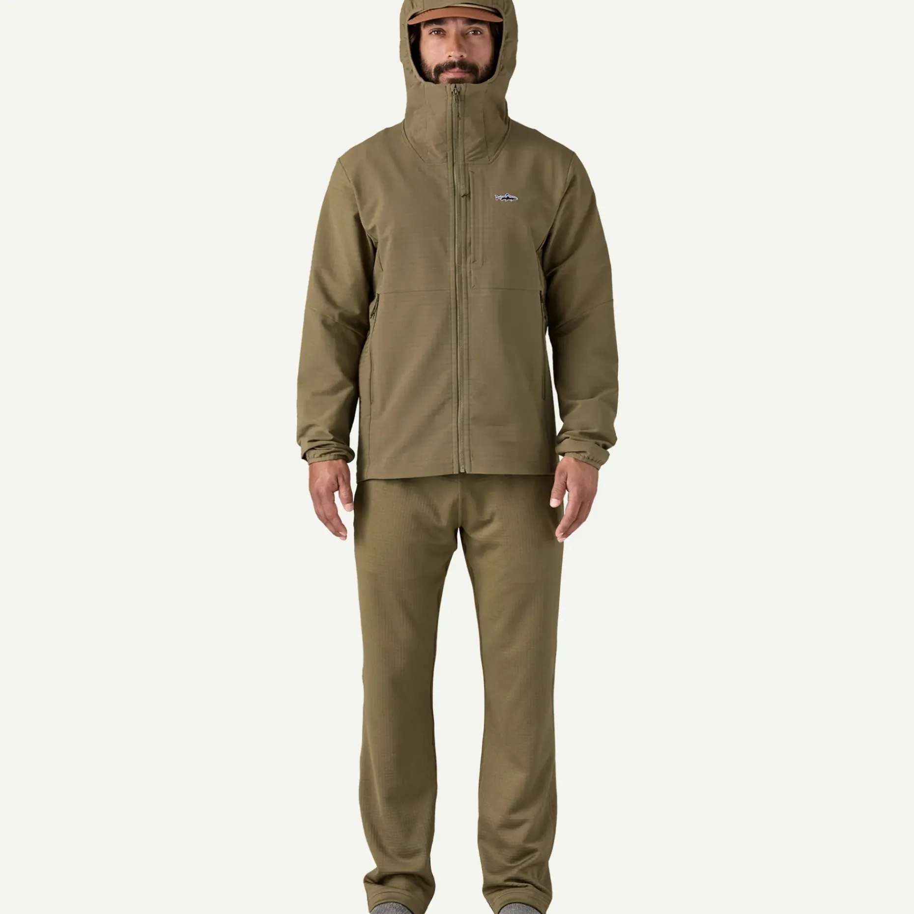 Men's R1® TechFace Fitz Roy Trout Hoody