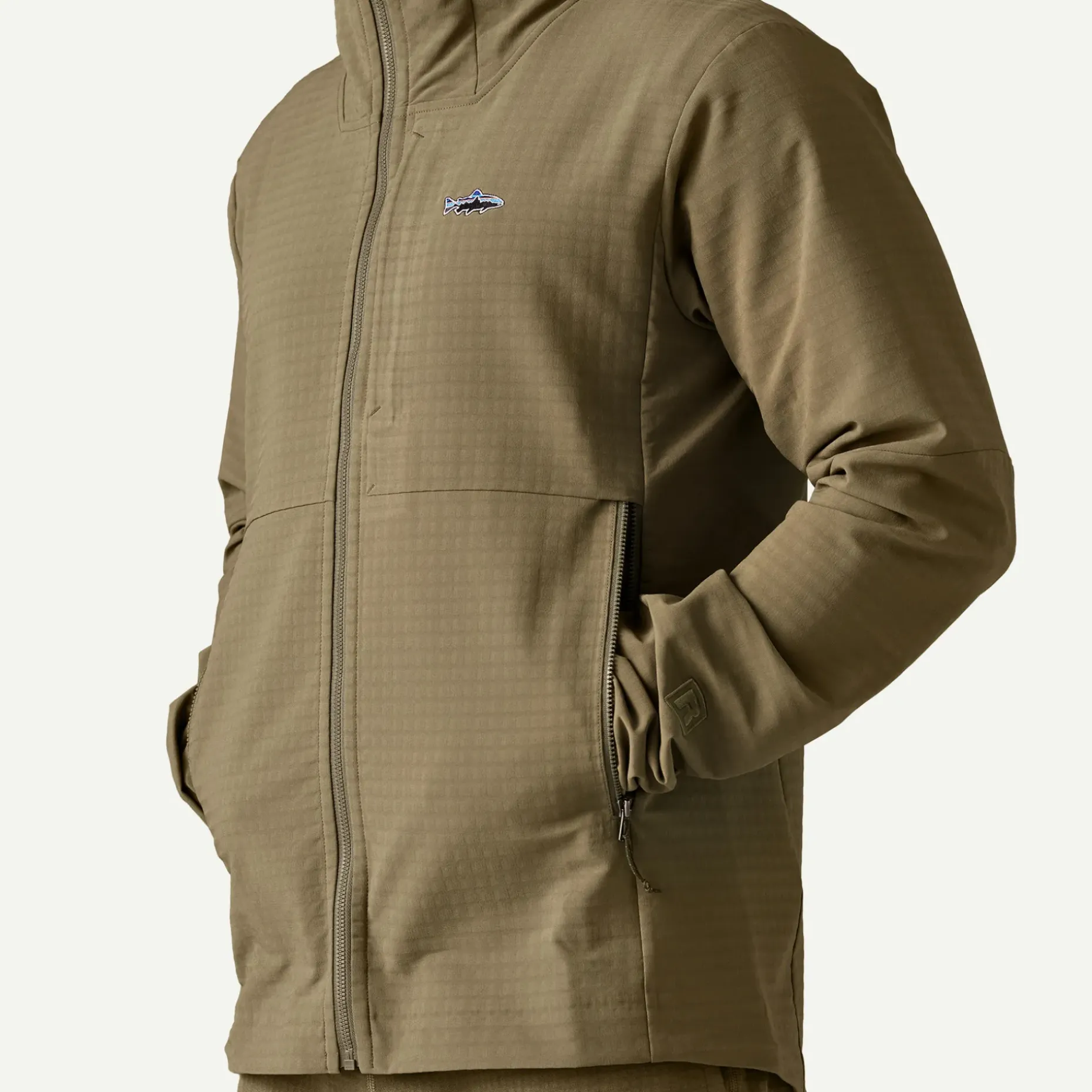 Men's R1® TechFace Fitz Roy Trout Hoody