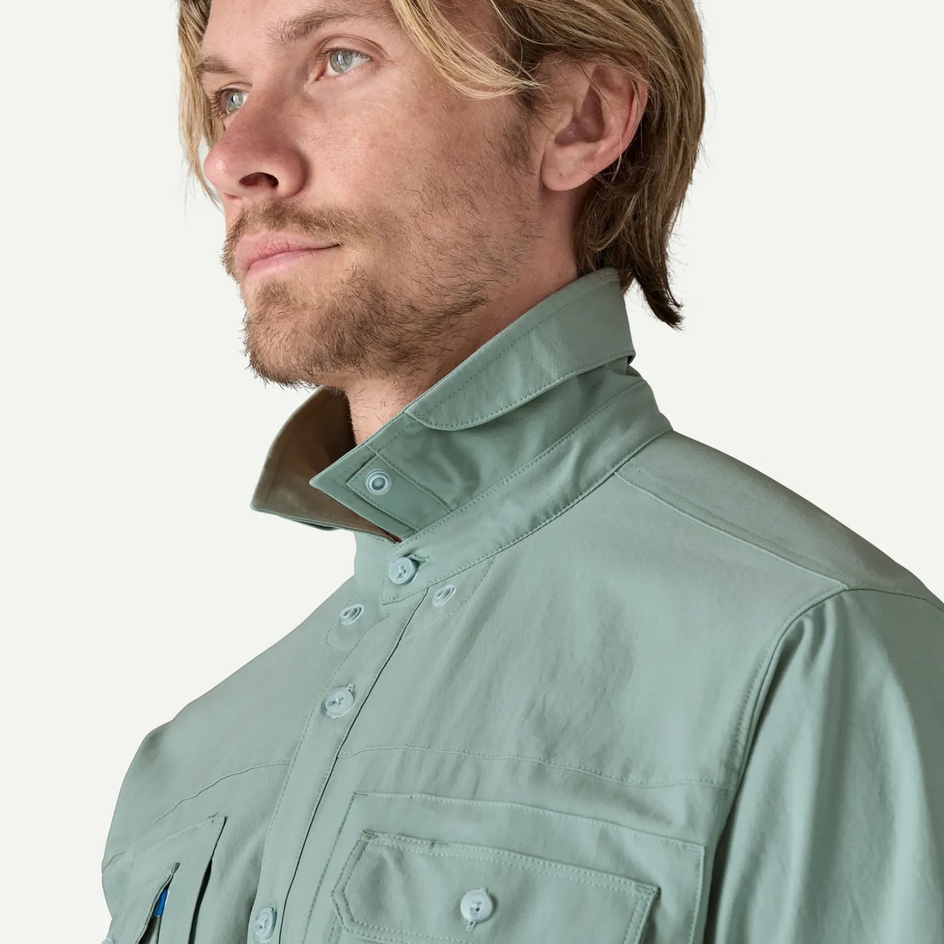 Men's Short-Sleeved Self-Guided Sun Shirt