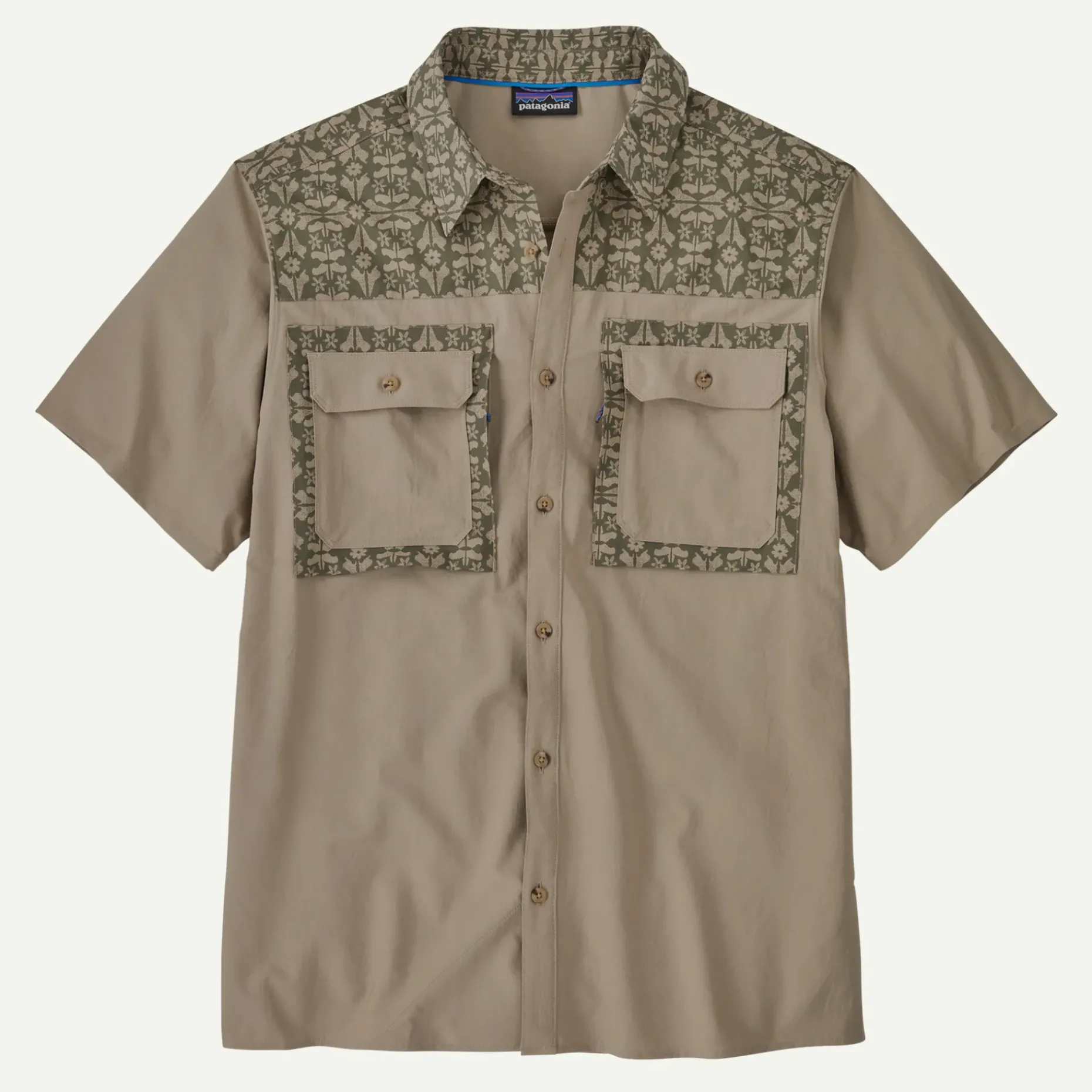 Men's Short-Sleeved Self-Guided Sun Shirt