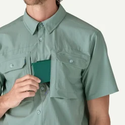 Men's Short-Sleeved Self-Guided Sun Shirt