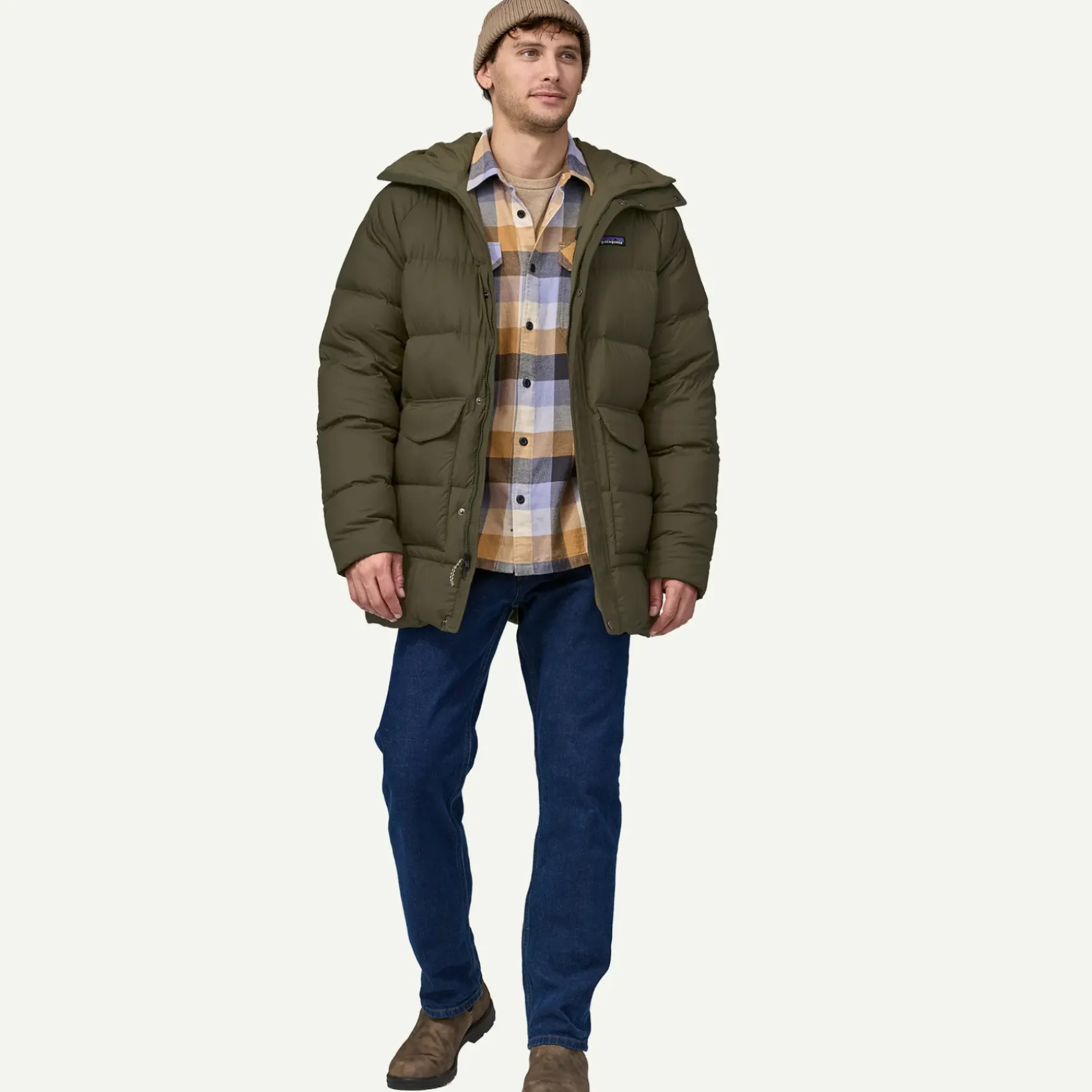 Men's Silent Down Parka