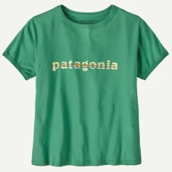 Women's '73 Text Logo Organic Ringer Tee