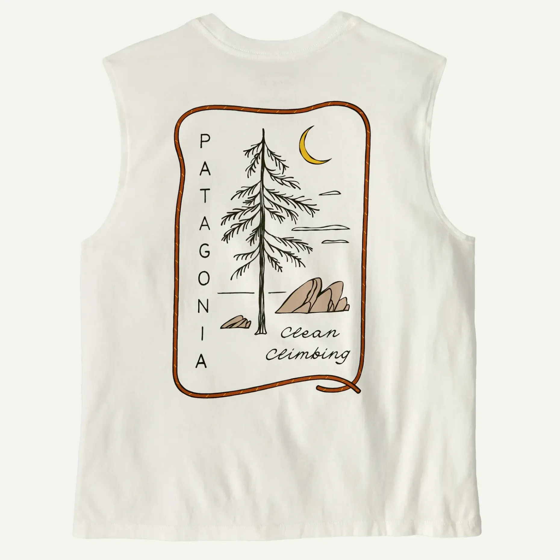 Women's Clean Climb Roots Boxy Organic Tank Top