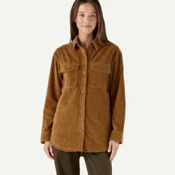 Women's Corduroy Overshirt Jacket