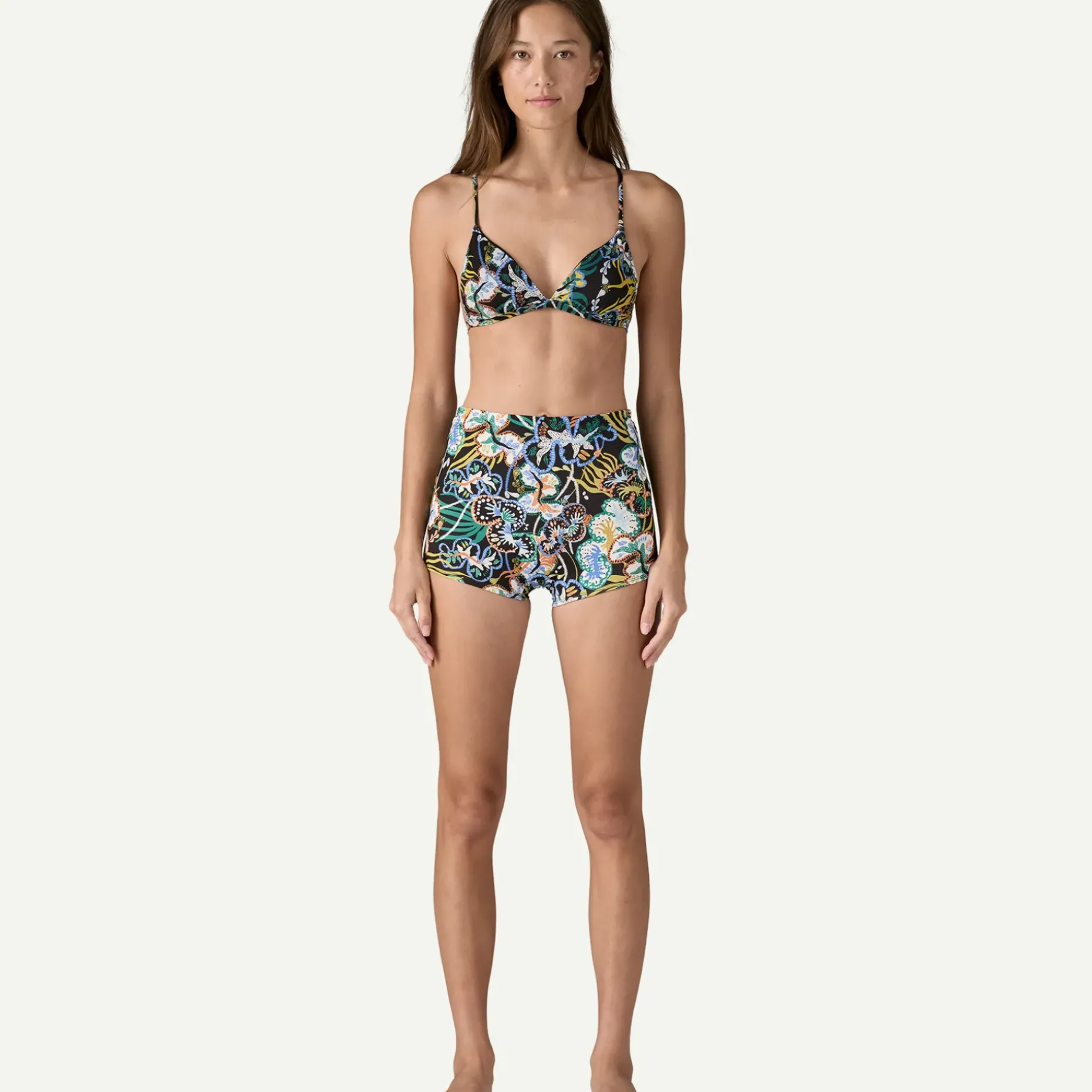 Women's Cross Shore Triangle Bikini Top