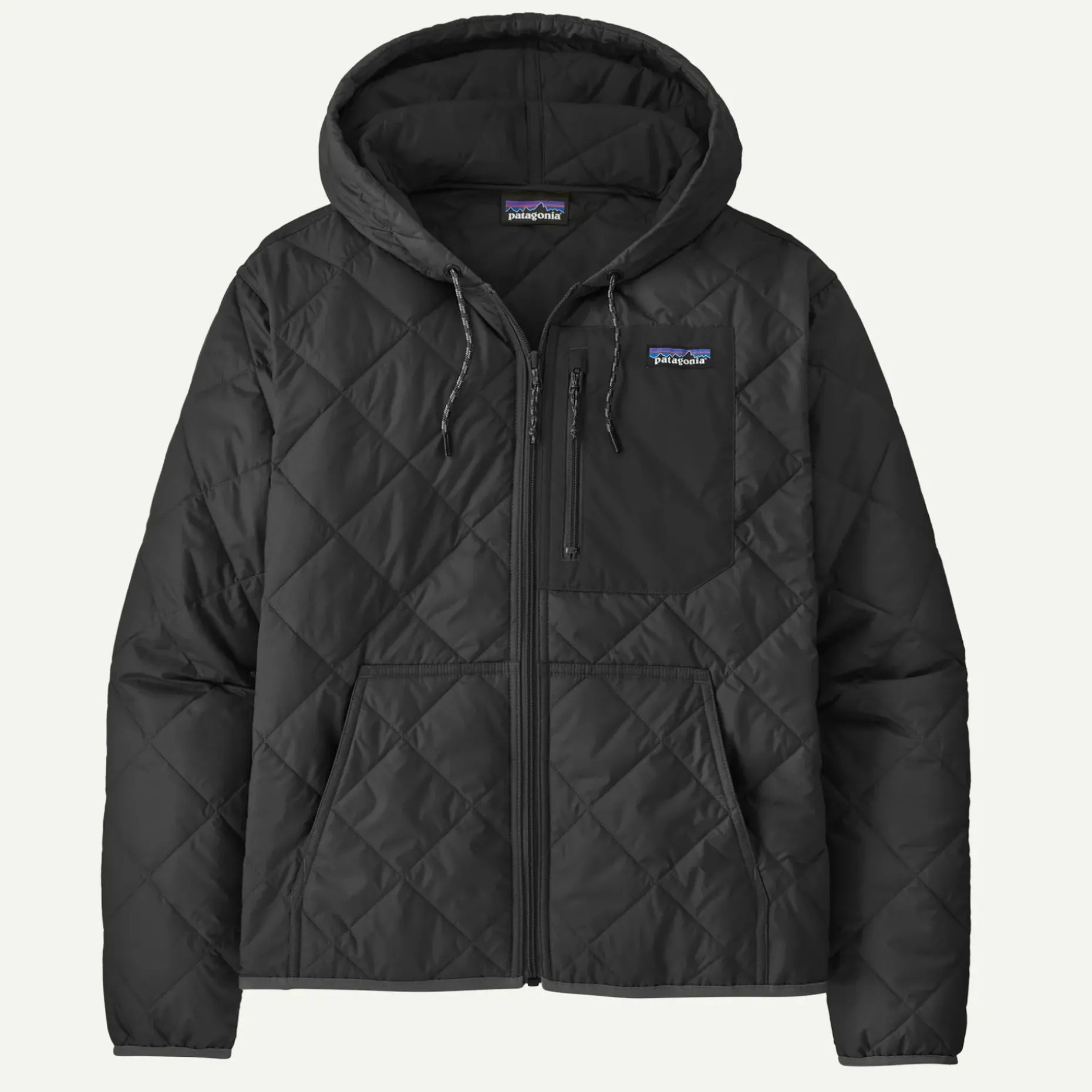 Women's Diamond Quilted Bomber Hoody