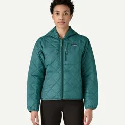 Women's Diamond Quilted Bomber Hoody